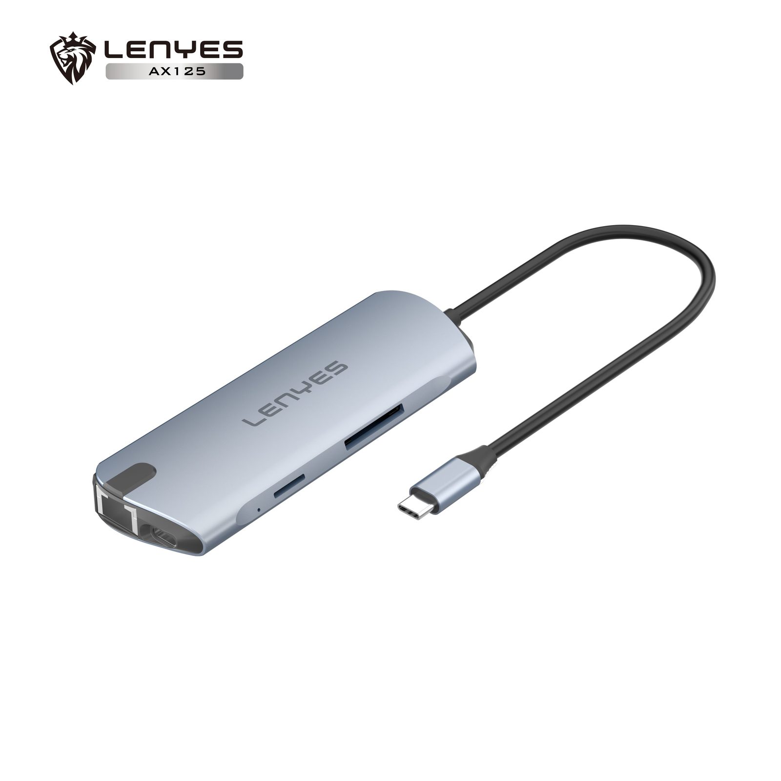 Adaptador Lenyes AX125 Lightning a DC3.5mm M/F vista 6