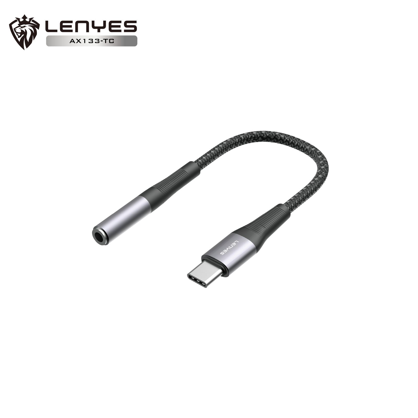 Adaptador Lenyes AX133 Lightning a Jack 3.5mm vista 4