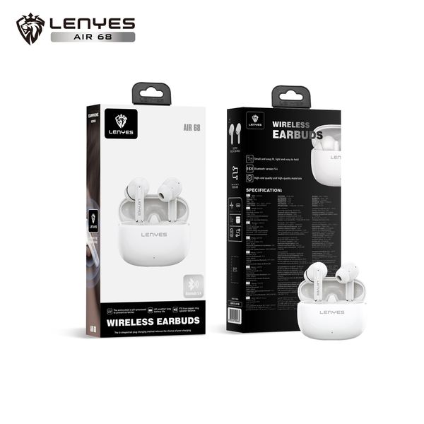 Lenyes AIR 68 TWS Control Táctil Compacto