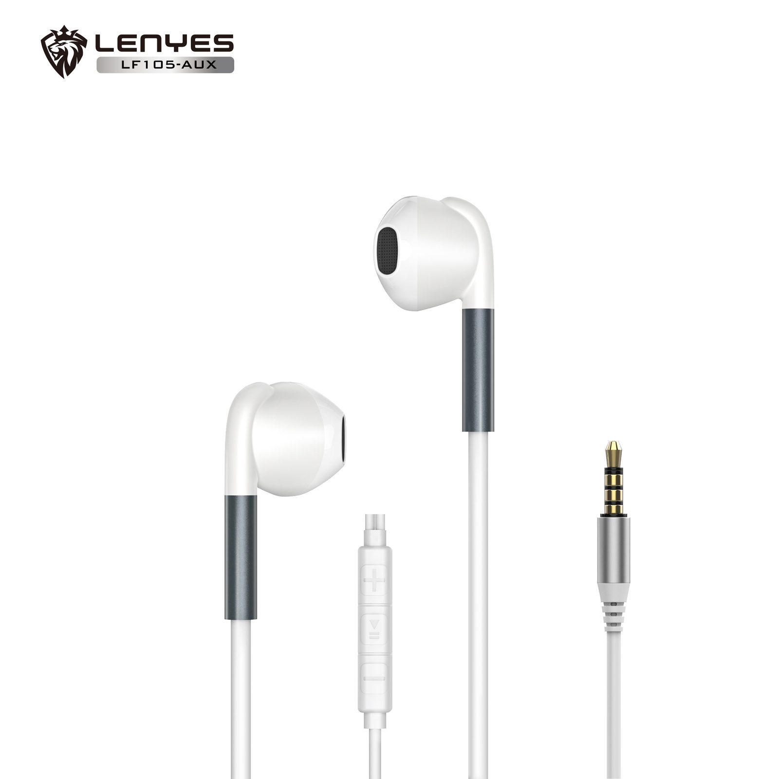 Auriculares Lenyes LF105 In-Ear 14mm con Micrófono vista 1