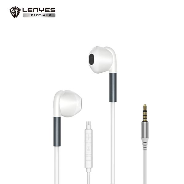 Auriculares Lenyes LF105 In-Ear 14mm con Micrófono