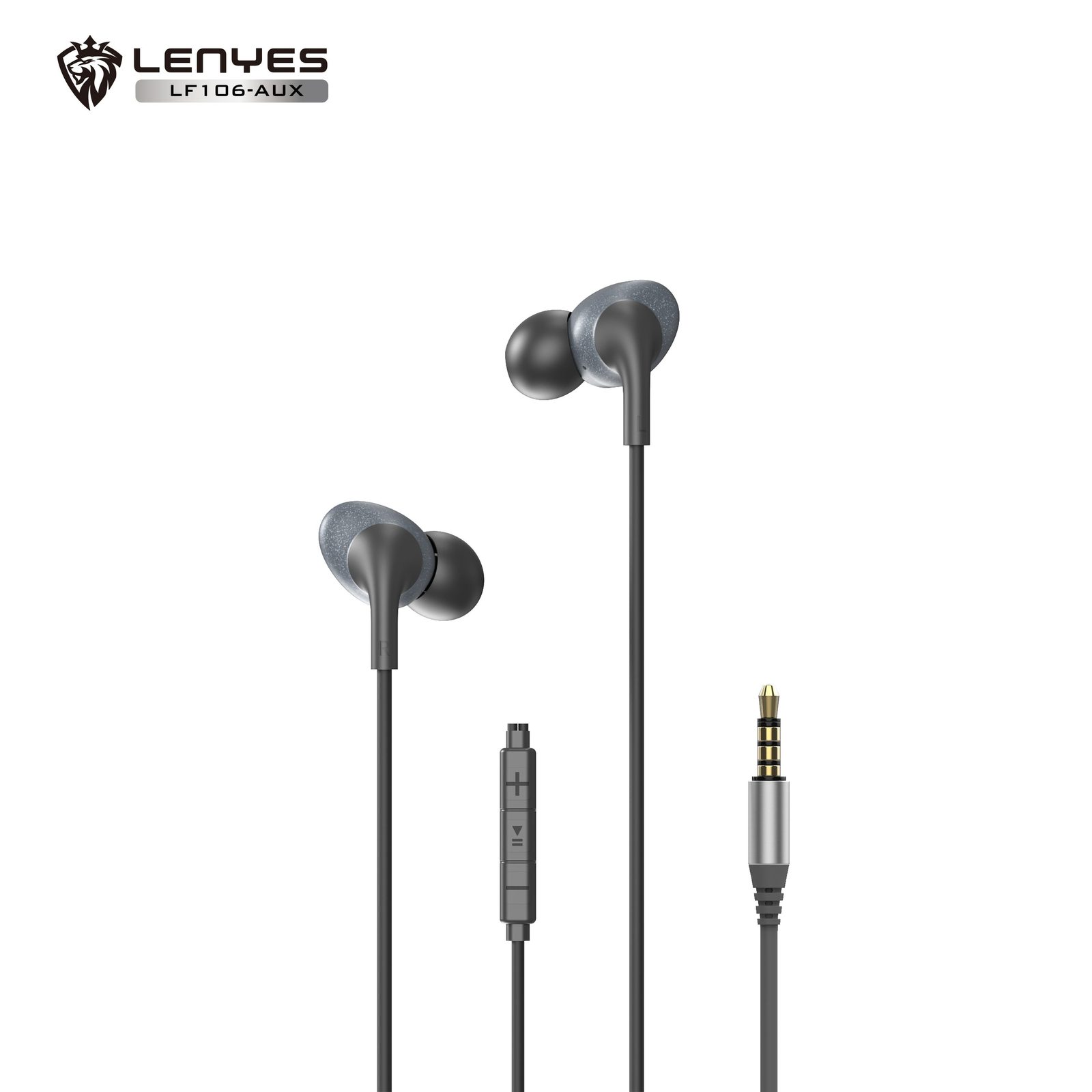 Auriculares Lenyes LF106 In-Ear 10mm Micrófono HD vista 3