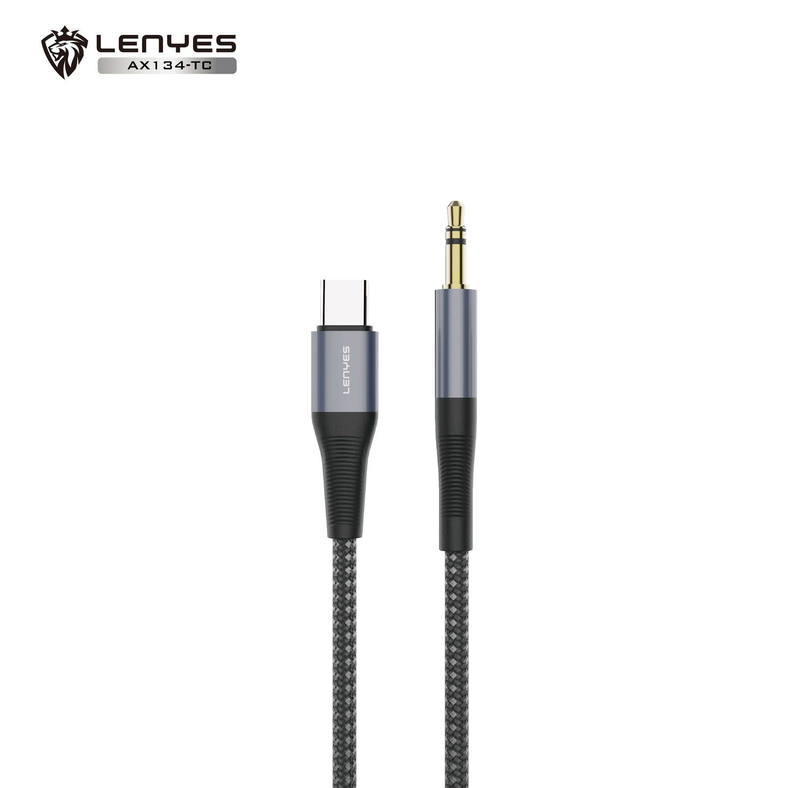 Cable Lenyes AX134 Lightning/Tipo-C a DC3.5mm vista 4