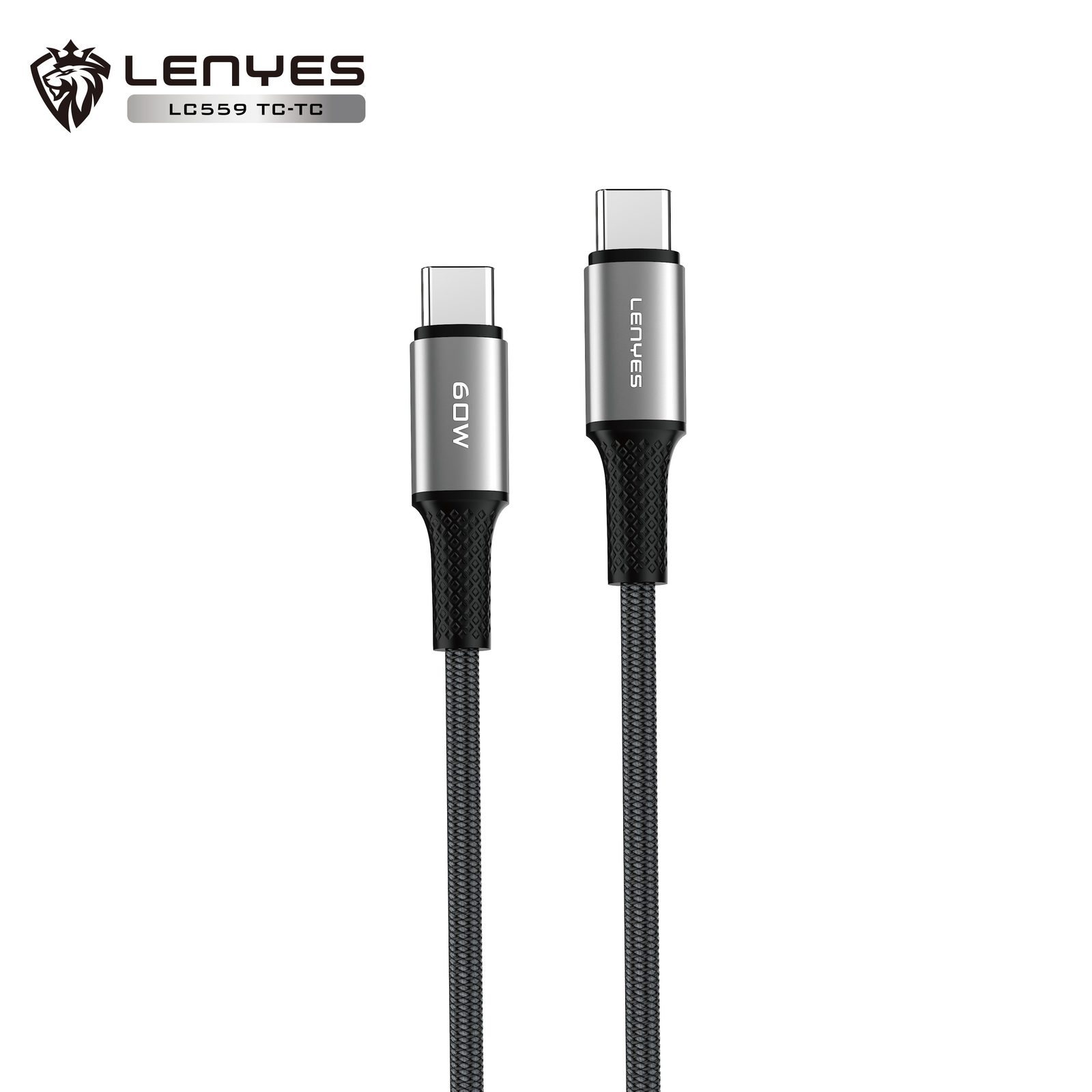 Cable USB-C Lenyes LC561 100W Ultra Fast Charge vista 1