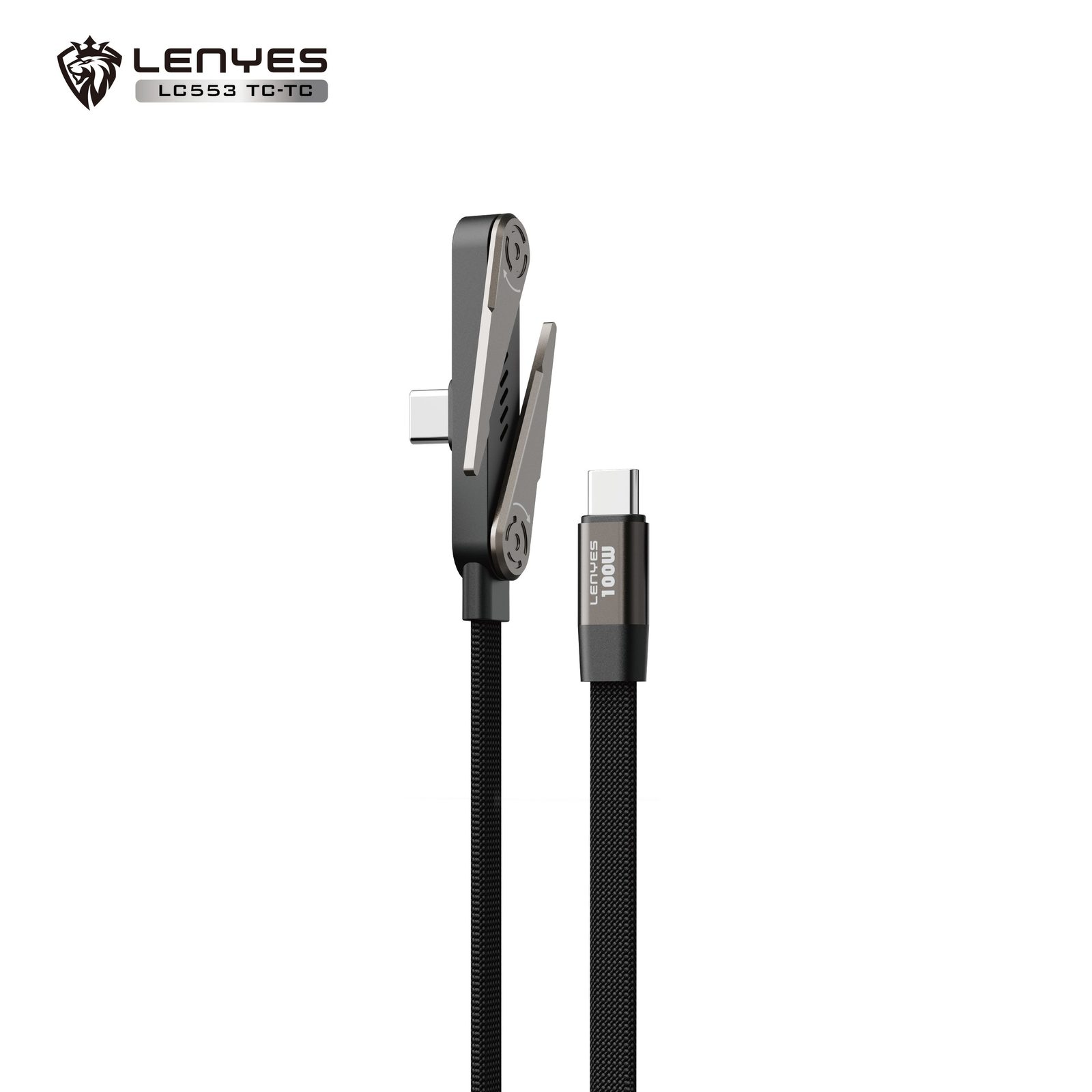 Cable USB4 Lenyes LC553 240W Vídeo 8K vista 1