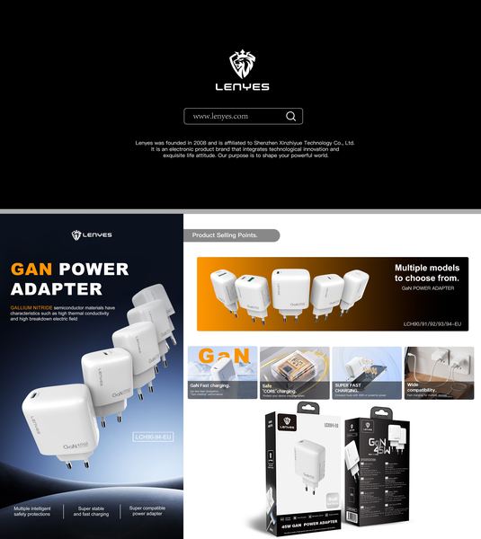 Cargador Lenyes LCH93-EU Dual 30W