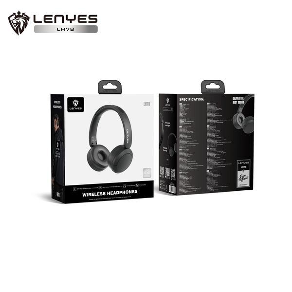 Lenyes LH78 Casco Over-Ear Bluetooth 5.4