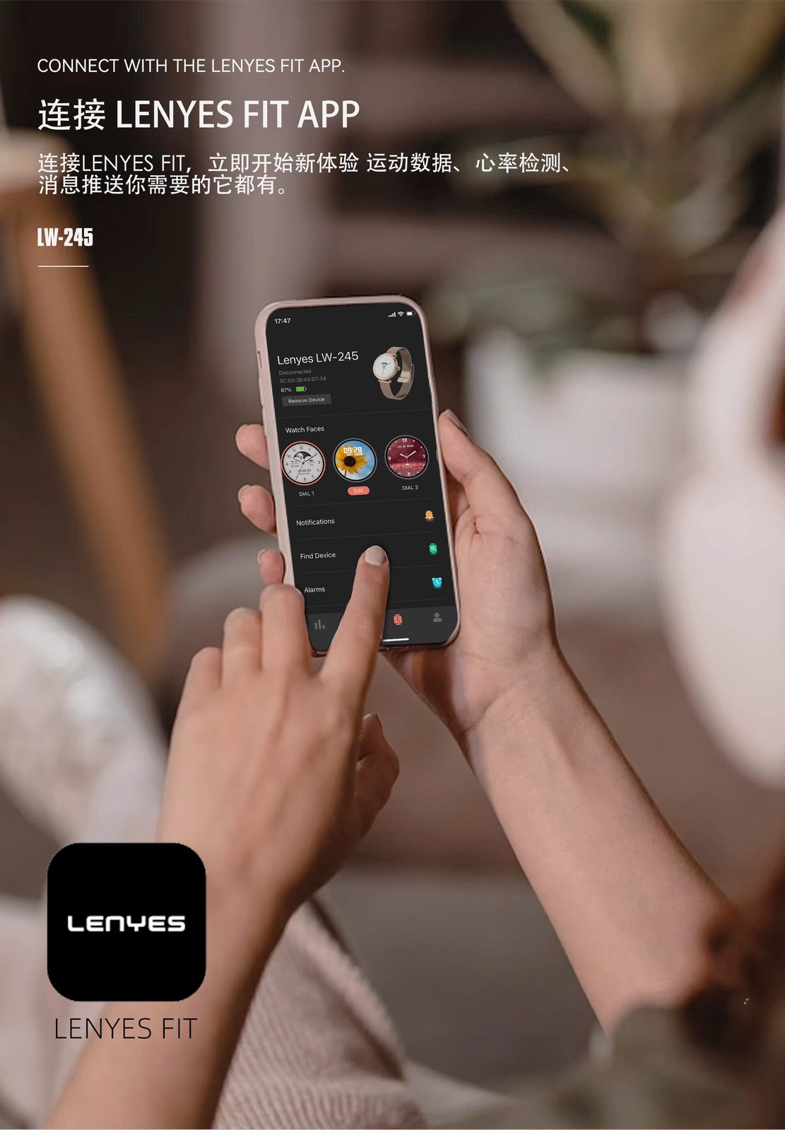 Lenyes LW-245 Smartwatch Deportivo vista 5
