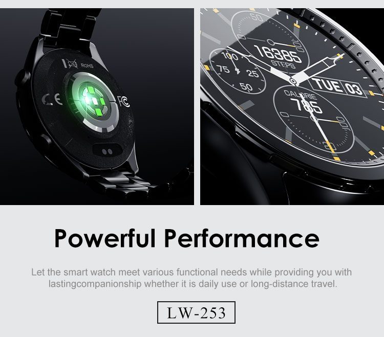 Lenyes LW-253 Smartwatch SpO2 y Modos Deportivos vista 4