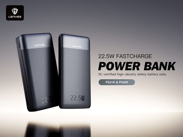 Powerbank Lenyes P542K con Cables Integrados