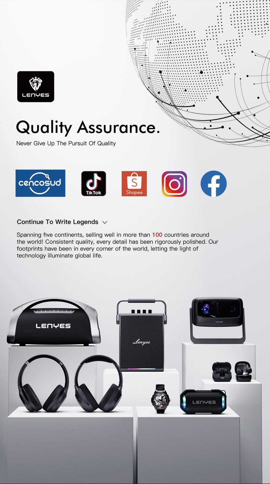 Lenyes S863 Altavoz Ultra Portátil IPX6 TWS vista 4
