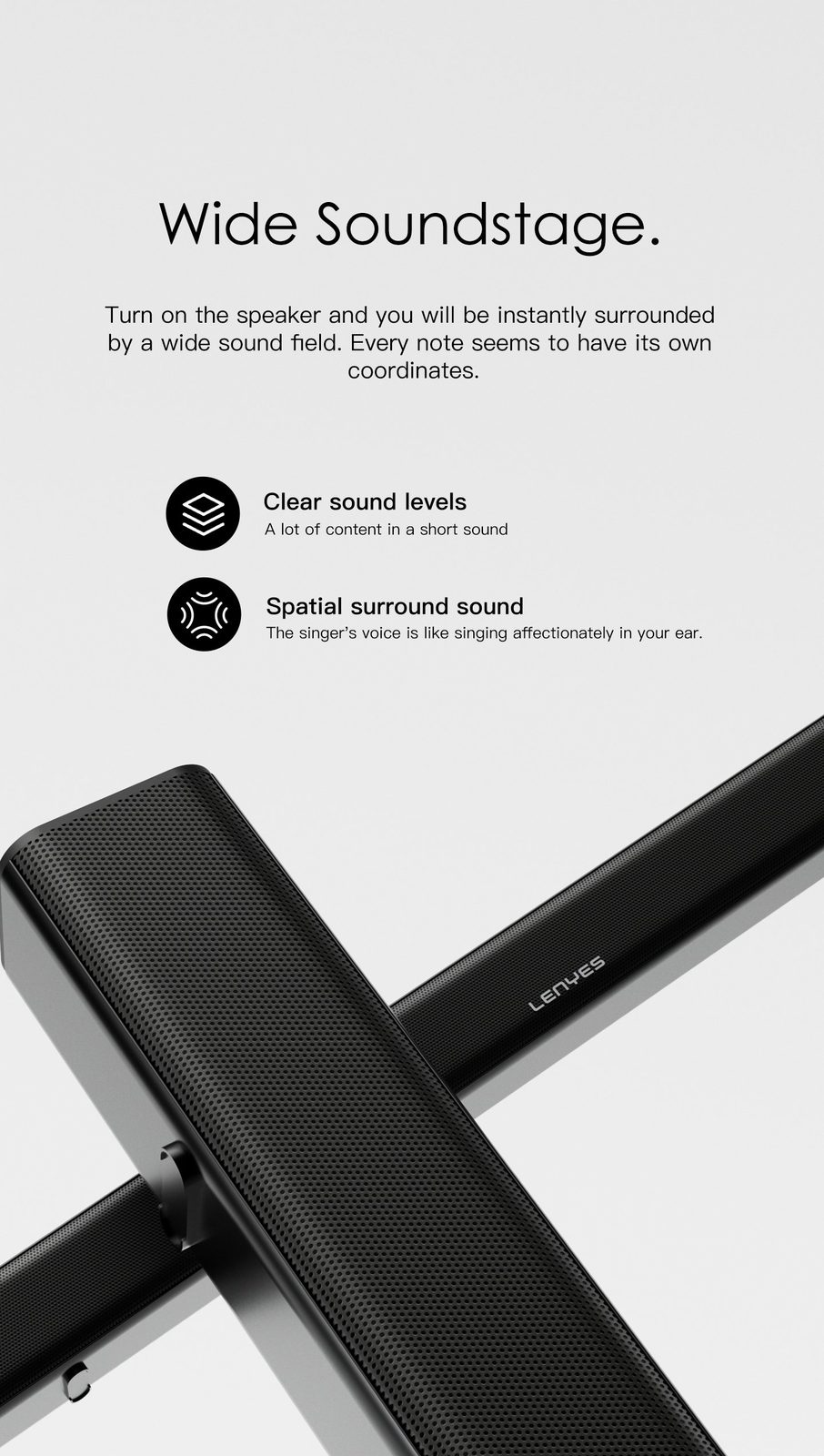 Lenyes S901 Altavoz Profesional Power Bank IPX6 vista 6