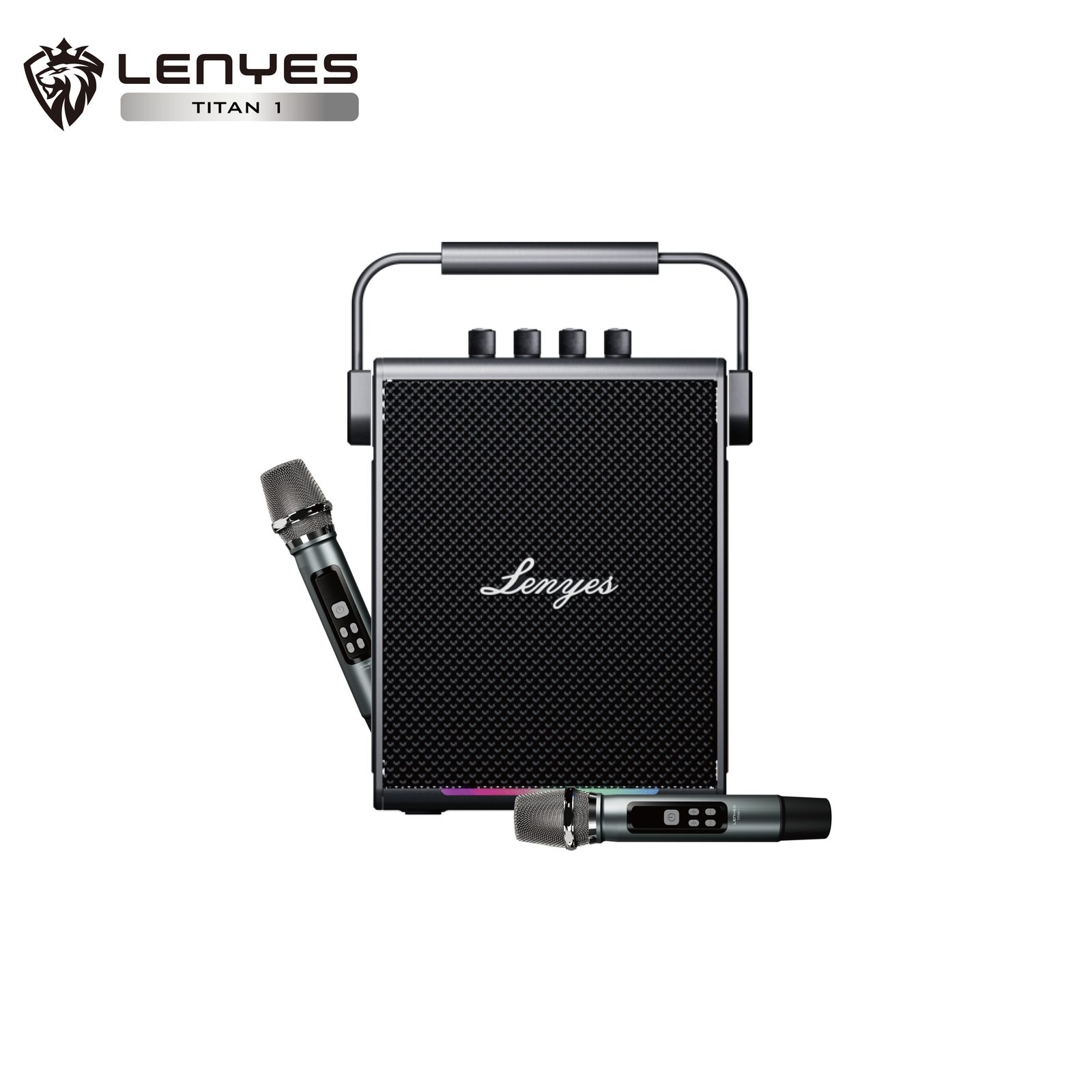 Lenyes TITAN 1 Altavoz Karaoke 180W RGB vista 1
