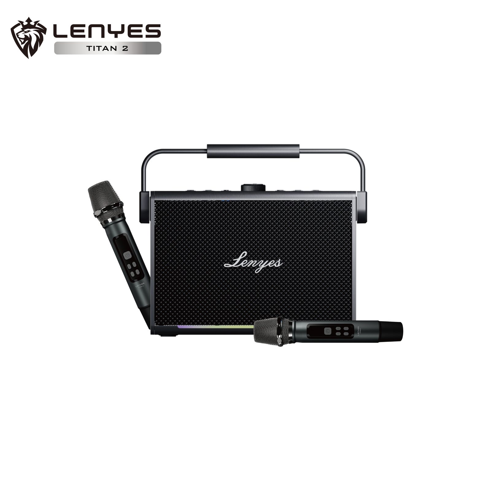 Lenyes TITAN 2 Altavoz Karaoke Profesional 200W vista 4