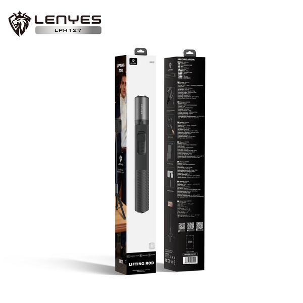 Trípode y Selfie Stick Lenyes LPH127 160cm Zapata Fría
